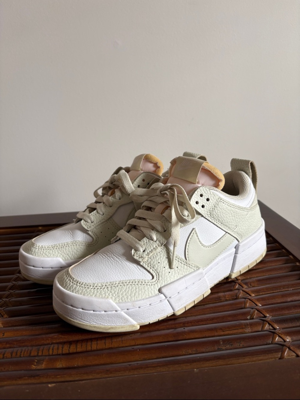 Nike Dunk Low Disrupt Sea Glass White Size 7.5